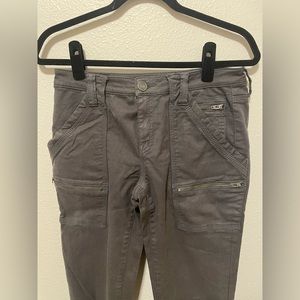 Joie High Rise Park Skinny Pants - Grey